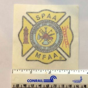 SPAAMFAA Interior Window Decal (yellow)