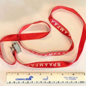 SPAAMFAA Name Tag Lanyards